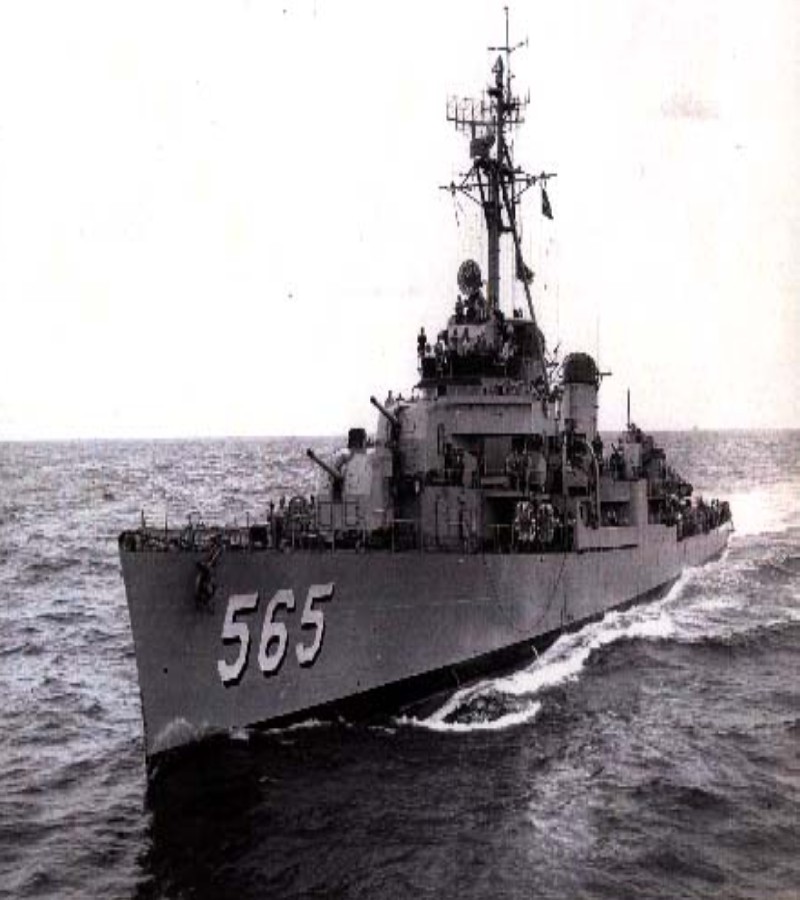 U. S. S. SMALLEY-Fletcher class destroyer